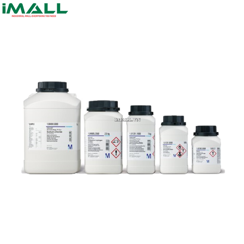 Hóa chất Magnesium oxide for analysis (MgO, Chai nhựa 500 g) Merck 10586505000