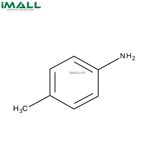 Hóa chất p-Toluidine GR for analysis (CH₃C₆H₄NH₂, Chai thủy tinh 50g) Merck 1108410050Hóa chất p-Toluidine GR for analysis (CH₃C₆H₄NH₂, Chai thủy tinh 50g) Merck 11084100500