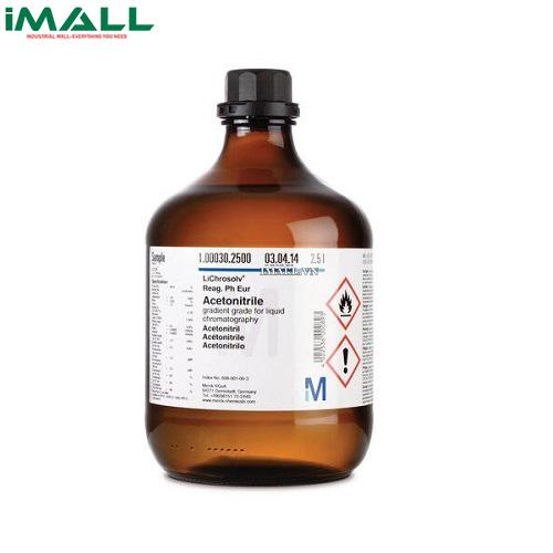 Nước sử dụng cho sắc ký (H₂O, Thùng kim loại 10l) Merck 11533390100