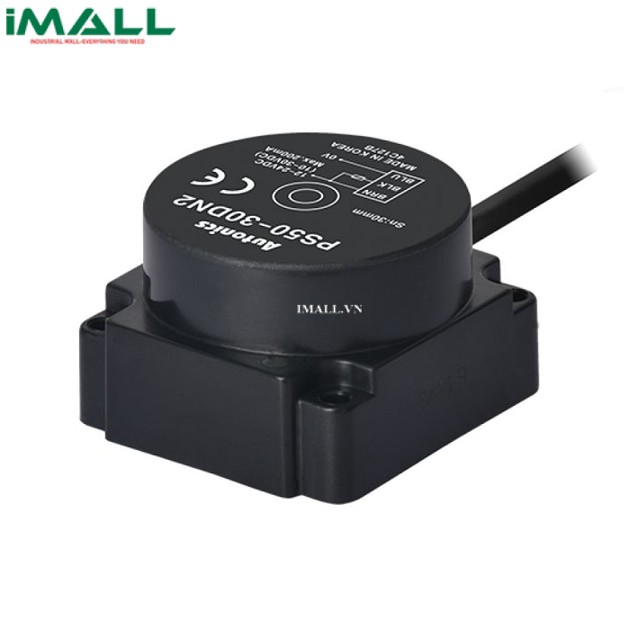 Cảm biến tiệm cận Autonics PS50-30DN2 (30mm NC-NPN 12-24VDC)0