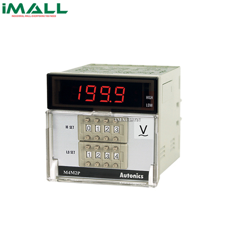 Đồng hồ đo điện áp AC Autonics M4M2P-AV-XX (72x72mm)0