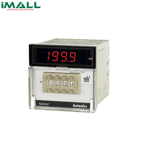 Đồng hồ đo điện áp DC Autonics M4M1P-DV-1 4 số (W72×H72mm)0