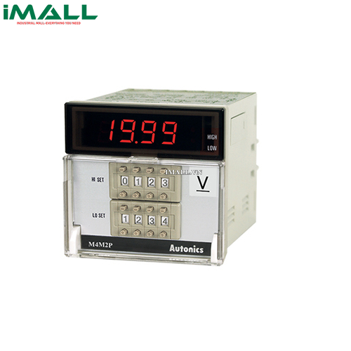 Đồng hồ đo điện áp DC Autonics M4M2P-DV-3 4 số (W72×H72mm)0