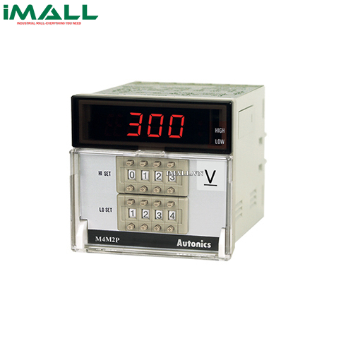 Đồng hồ đo điện áp DC Autonics M4M2P-DV-5 4 số (W72×H72mm)0