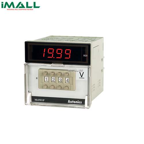 Đồng hồ đo điện áp DC Autonics M4M1P-DV-XX 4 số (W72×H72mm)0