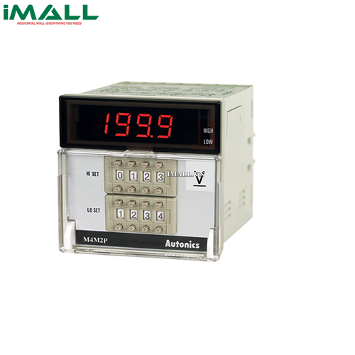 Đồng hồ đo điện áp DC Autonics M4M2P-DV-XX 4 số (W72×H72mm)0