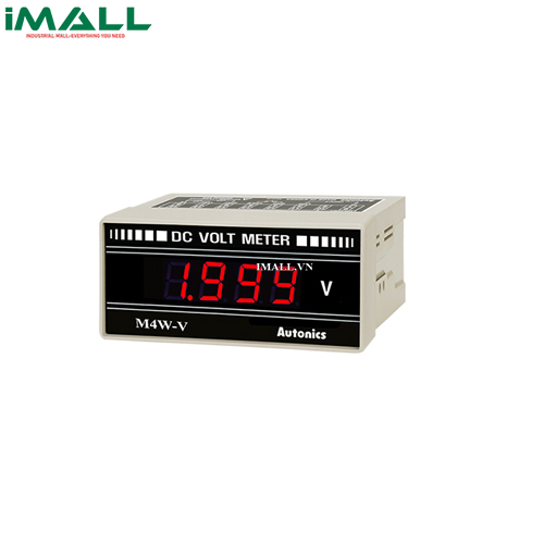 Đồng hồ đo điện áp DC Autonics M4W-DV-1 4 số (W96×H48mm)