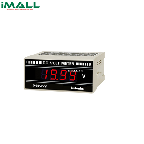 Đồng hồ đo điện áp DC Autonics M4W-DV-3 4 số (W96×H48mm)