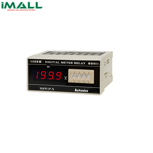 Đồng hồ đo điện áp DC Autonics M4W1P-DV-4 4 số (W96×H48mm)