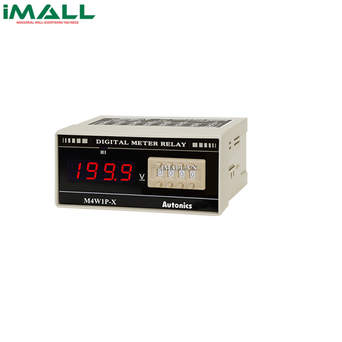 Đồng hồ đo điện áp DC Autonics M4W1P-DV-XX 4 số (W96×H48mm)0