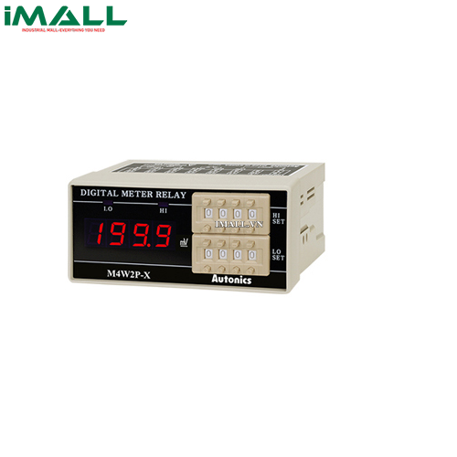 Đồng hồ đo điện áp DC Autonics M4W2P-DV-1 4 số  (W96×H48mm)