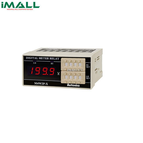 Đồng hồ đo điện áp DC Autonics M4W2P-DV-4 4 số (W96×H48mm)