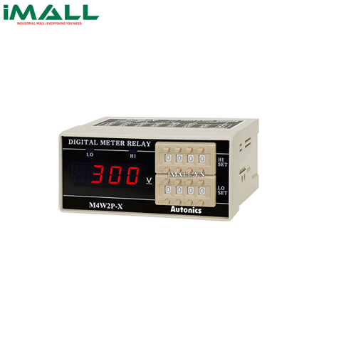 Đồng hồ đo điện áp DC Autonics M4W2P-DV-5 4 số (W96×H48mm)