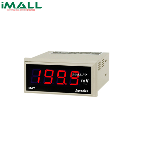 Đồng hồ đo điện áp DC Autonics M4Y-DV-1 4 số (W72×H36mm)0