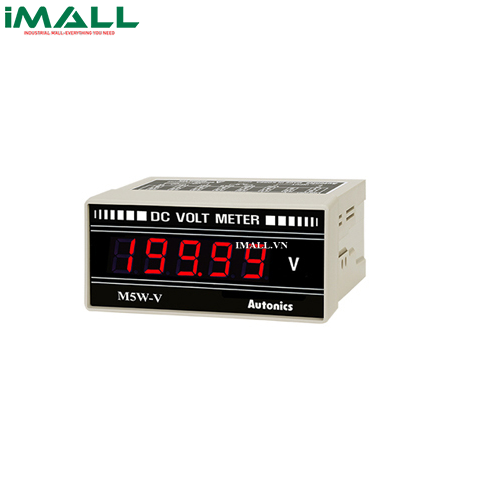 Đồng hồ đo điện áp DC Autonics M5W-DV-XX 5 số (W96×H48mm)