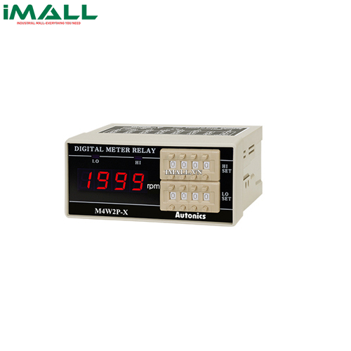 Đồng hồ đo tốc độ Autonics M4W2P-T-DX (96x48mm)0
