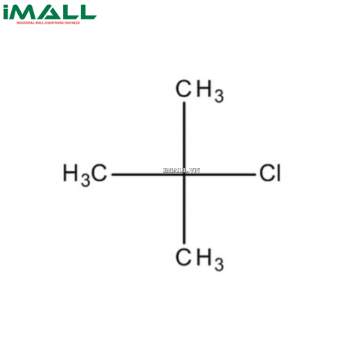 Hóa chất 2-Chloro-2-methylpropane for synthesis (C₄H₉Cl, Chai thủy tinh 100 ml) Merck 80155001000