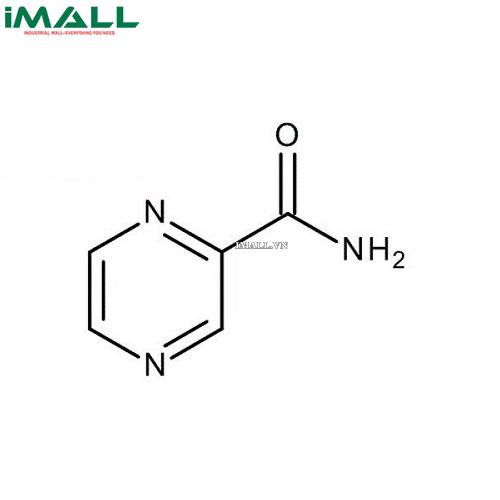Hóa chất 2-Pyrazinecarboxamide để tổng hợp (C₅H₅N₃O; Chai thủy tinh 25 g) Merck 82105000250