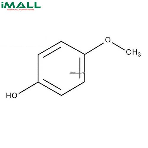 Hóa chất 4-Methoxyphenol để tổng hợp (C₇H₈O₂; Chai thủy tinh 5 g) Merck 82123300050