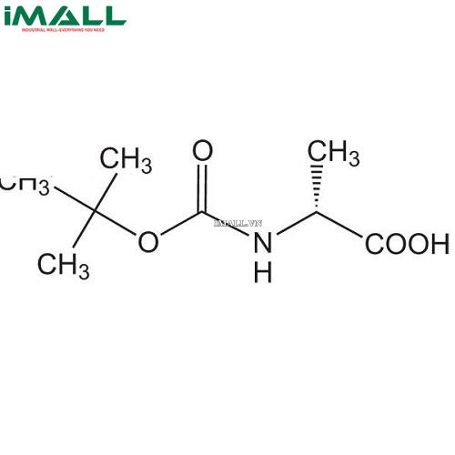 Hóa chất Boc-D-Ala-OH(C₈H₁₅NO₄; Chai nhựa 25 g)  Merck 85308700250