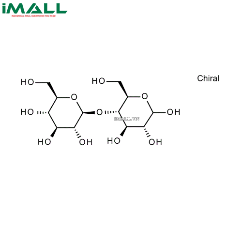 Hóa chất Cellobiose for biochemistry (C₁₂H₂₂O₁₁, Chai thủy tinh 25g) Merck 10235200250