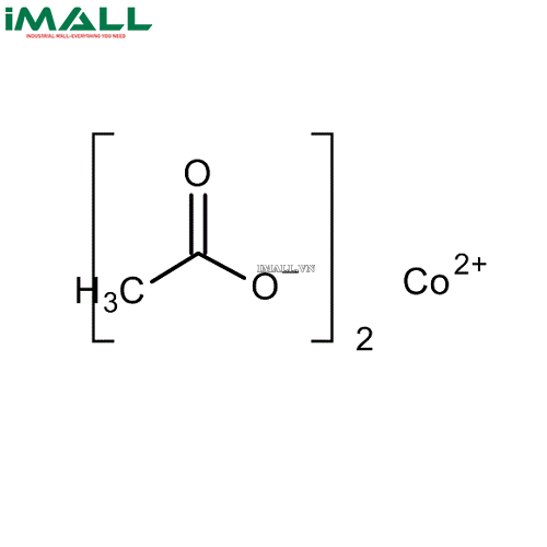 Hóa chất Cobalt(II) acetate tetrahydrate để phân tích (CoC₄H₆O₄ * 4 H₂O, Chai nhựa 100g) Merck 10252901000