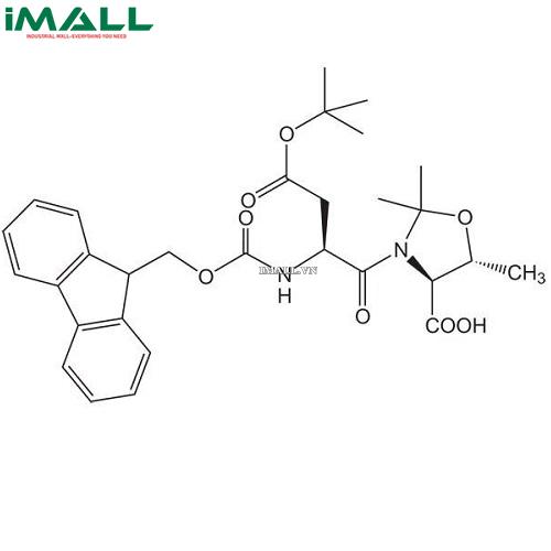 Hóa chất Fmoc-Asp(OtBu)-Thr(psiMe,Mepro)-OH(C₃₀H₃₆N₂O₈; Chai thủy tinh 1 g) Merck 85219900010