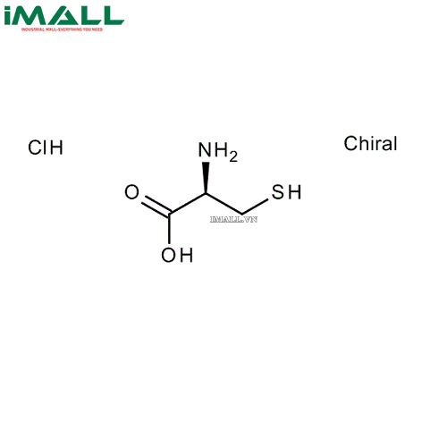 Hóa chất L-Cysteine hydrochloride monohydrate cho phân tích hóa sinh (C₃H₈ClNO₂S * H₂O, Chai nhựa 25g) Merck 10283900250