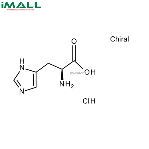 Hóa chất L-Histidine monohydrochloride monohydrate cho hóa sinh (C₆H₁₀ClN₃O₂ * H₂O, Chai nhựa 25g) Merck 10435000250