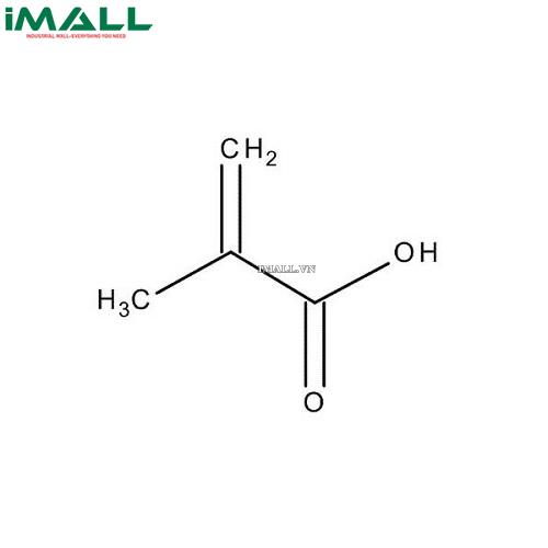 Hóa chất Methacrylic acid (stabilised with hydroquinone monomethyl ether) để tổng hợp (C₄H₆O₂, Chai thủy tinh 100 ml) Merck 80057801000