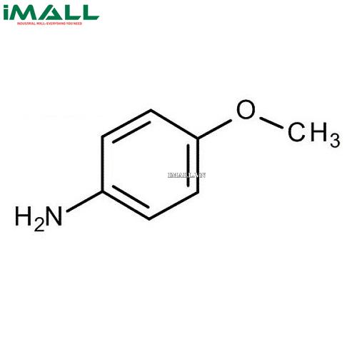 Hóa chất p-Anisidine để tổng hợp (C₇H₉N O, Chai thủy tinh 100 g) Merck 80045801000