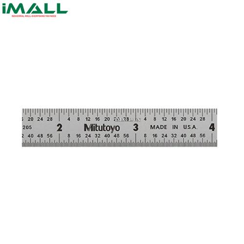 Thước lá thép (12”/300mm, (1mm, 0.5mm), rộng 12mm) Mitutoyo 182-225