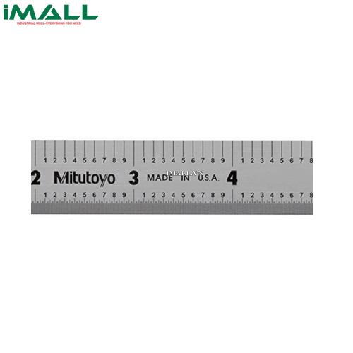 Thước lá thép (6”/150mm, (1mm, 0.5mm), rộng 19mm) Mitutoyo 182-107