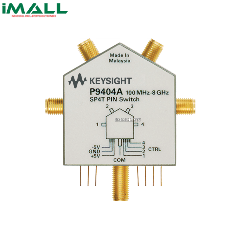 Bộ chuyển mạch PIN Diode KEYSIGHT P9404A (100 MHz ~ 8 GHz, SP4T)