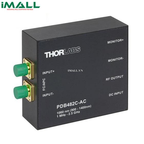 Bộ khuếch đại cân bằng kết hợp sợi quang THORLABS PDB470C-AC (400 MHz, InGaAs, 1300 nm, AC Coupled)