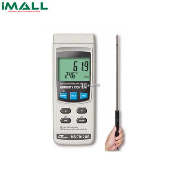 Máy đo nhiệt độ, độ ẩm vật liệu Lutron MS-7012SD