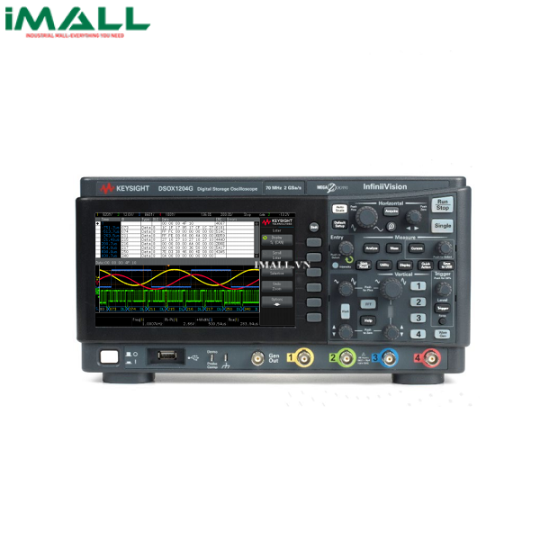Máy hiện sóng số KEYSIGHT DSOX1202A (DSOX1202A+DSOX1202A-100, +Opt DSOX1202A-100 100Mhz, 2 CH, 2 GSa/s)0