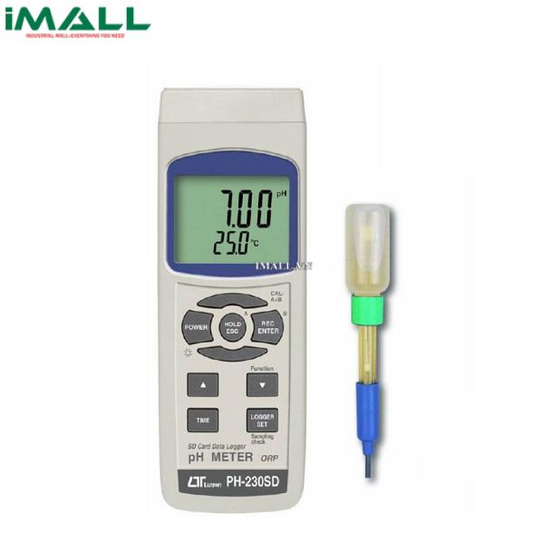 Thiết bị đo độ pH Lutron PH-230SD (Thẻ nhớ, ORP)