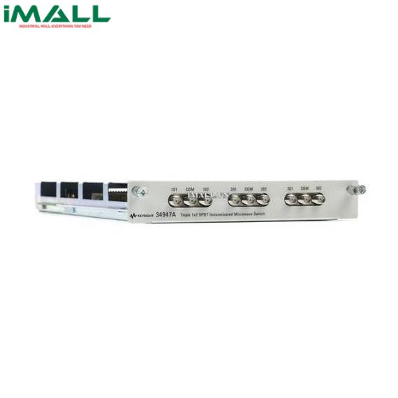 Triple 1x2 SPDT Unterminated Microwave Switch Module KEYSIGHT 34947A (Triple 1x2 SPDT unterminated microwave switch)