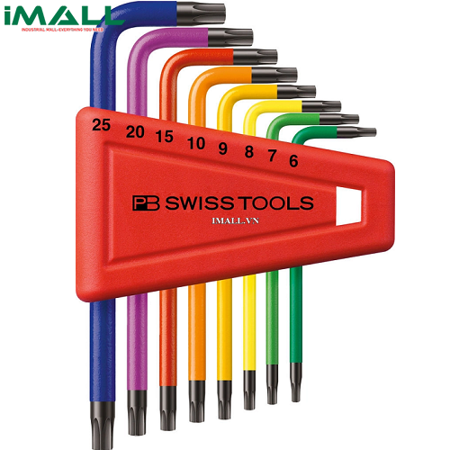 Bộ Hoa Thị Ngắn Rainbow PB Swiss Tools PB 410.H 6-25 RB CN0