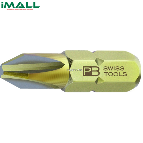 Mũi Bits Bốn Cạnh PH 0 Chiều Dài 25mm PB Swiss Tools PB C6.190/00