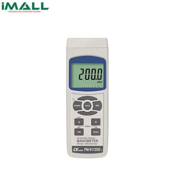 Thiết bị đo áp suất LUTRON PM-9112SD (±200 mbar)
