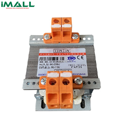 Biến áp cách ly 220V ra 220V-110V 220VA (1A) Fushin BTA2-1P-1A(22/22)0