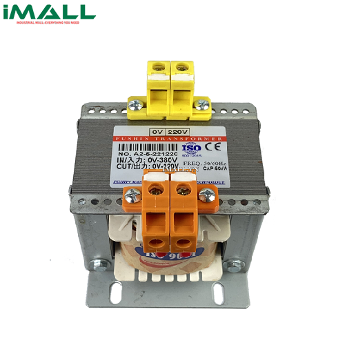 Biến áp cách ly 380V/110V-220V 880VA (4A) Fushin BTA2-1P-4A(38/22)0