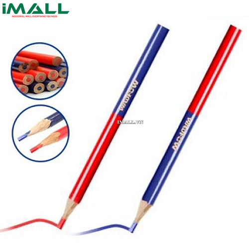 Bộ 12 Bút chì thợ mộc 2 màu Wadfow WMQ25120