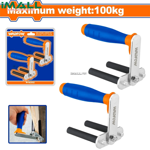 Bộ 2 kẹp vác ván 100kg Wadfow WTN20020