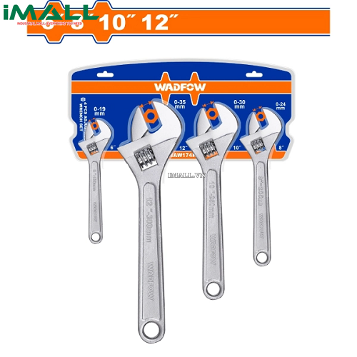 Bộ 4 mỏ lết 6" 8" 10" 12" Wadfow WAW174K0