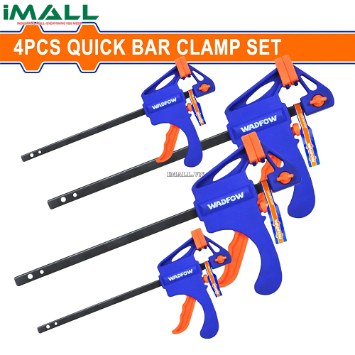 Bộ 4 thanh kẹp nhanh Wadfow WCZ4E210