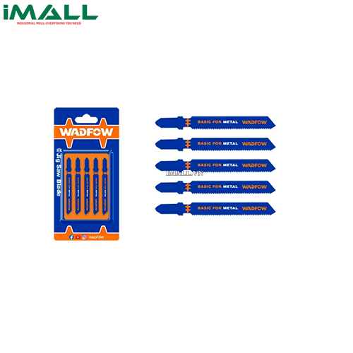 Bộ 5 lưỡi cưa lọng (cưa kim loại) 50mm,21TPI Wadfow WJB118A0
