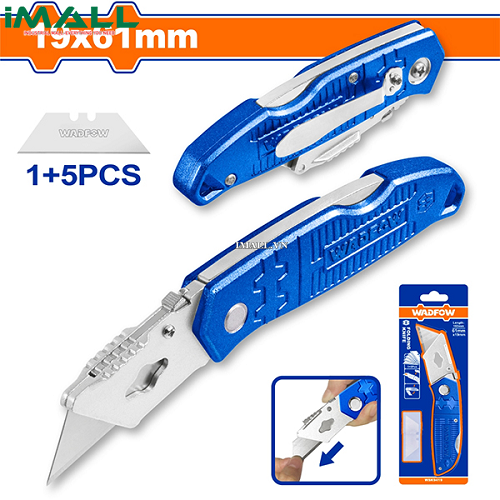 Dao gập tiện dụng 19x61mm Wadfow WSK94190